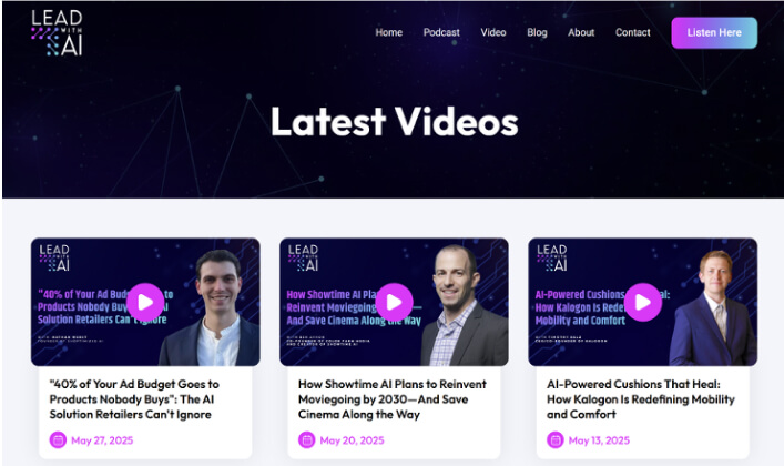 Lead with AI Podcast