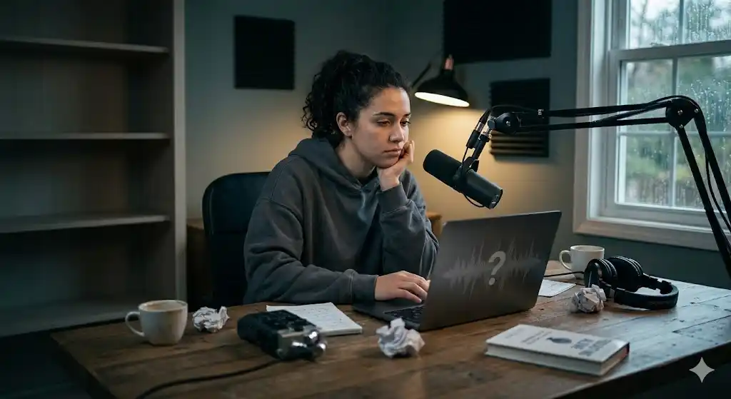 Team reviewing metrics