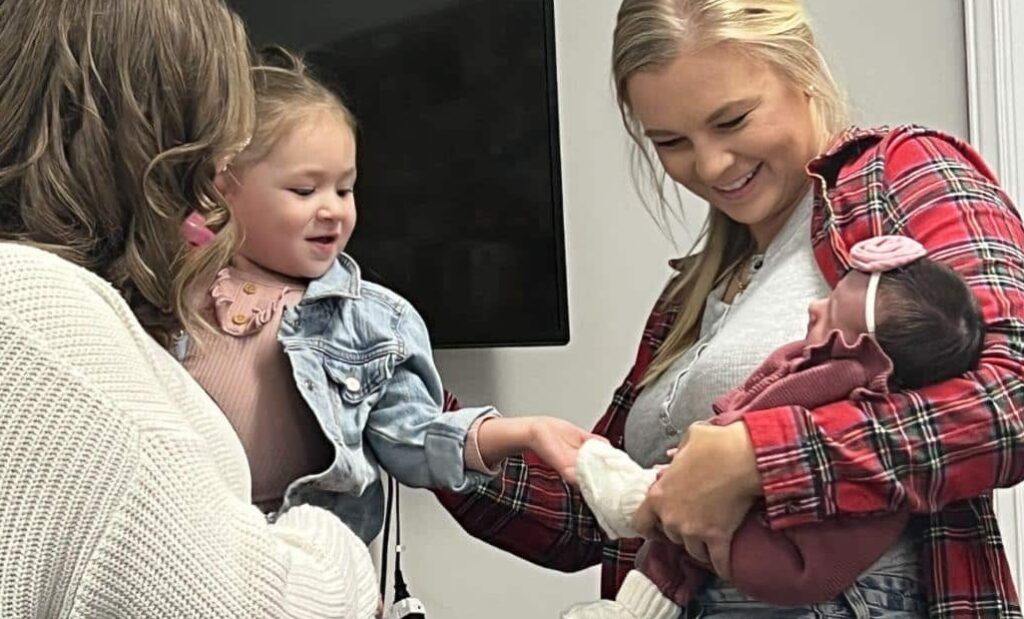 Open adoption family