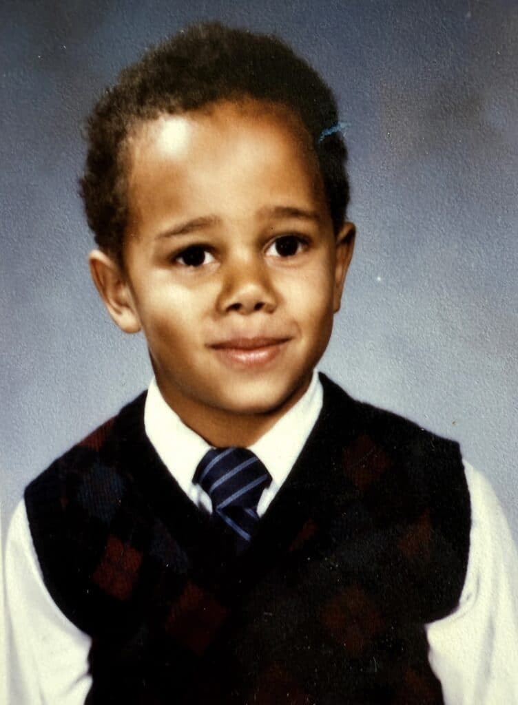 Alexander as a child
