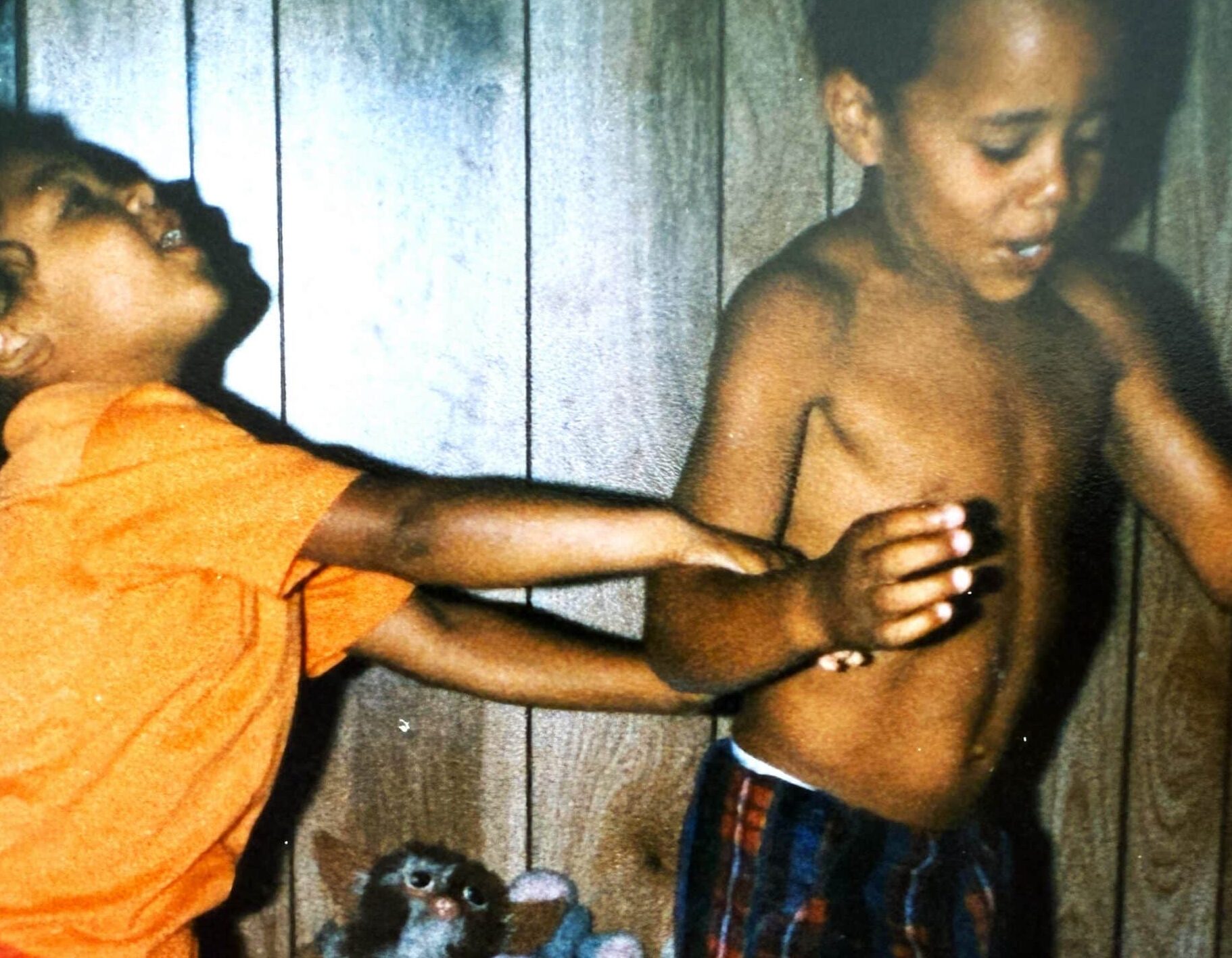 Alexander as a child