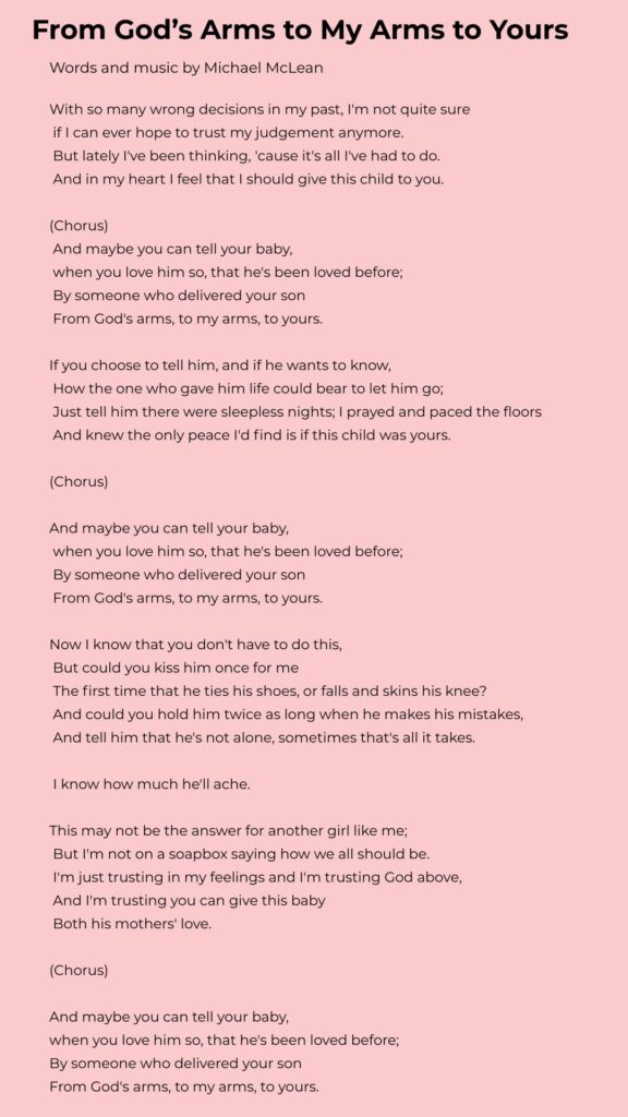 Adoption Song
