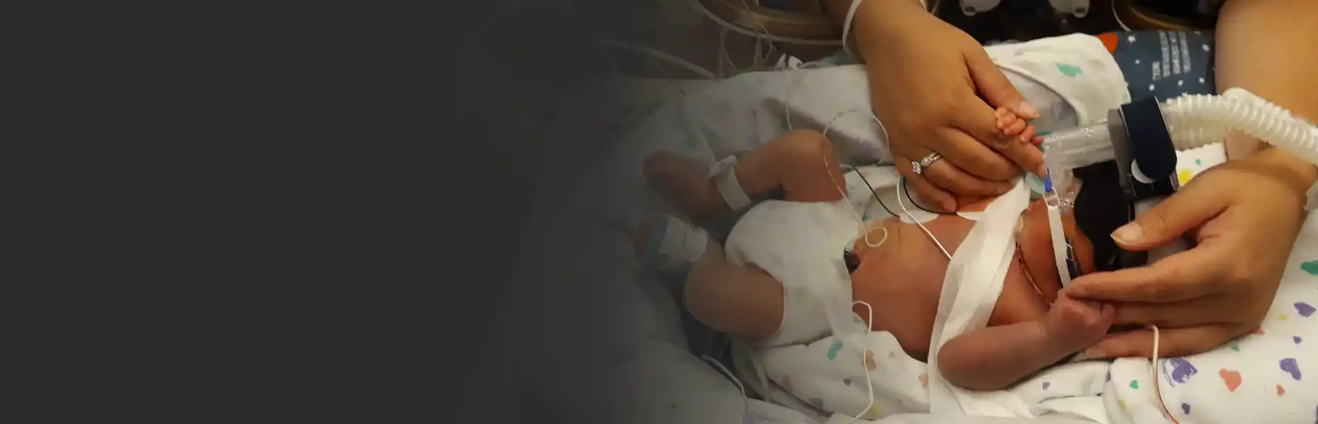 Baby Elias in the NICU