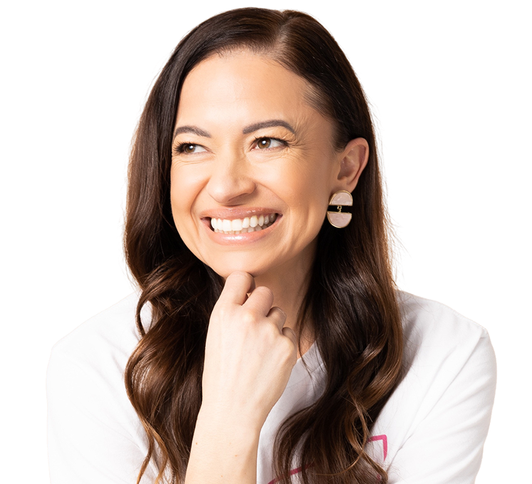 Portrait of Cherie Hoeger smiling