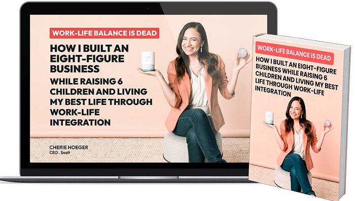 Cherie's upcoming book: How I built an eight-figure business while raising 6 children
