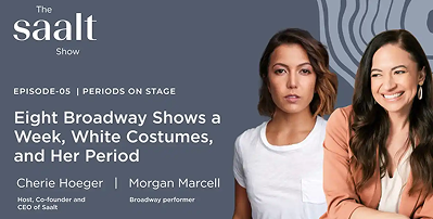 Episode 05 cover: Eight Broadway Shows a Week, White Costumes, and Her Period