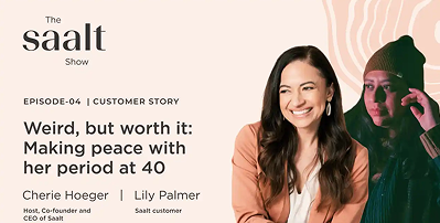 Episode 04 cover: Weird, but worth it: Making peace with her period at 40