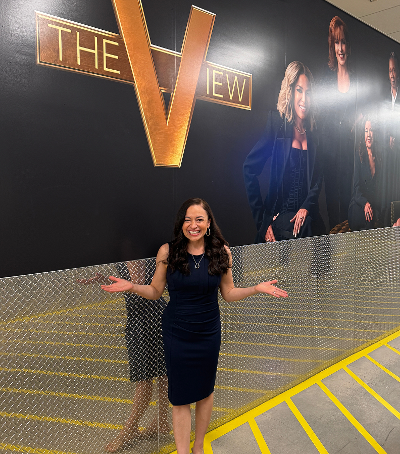 Cherie at The View studio