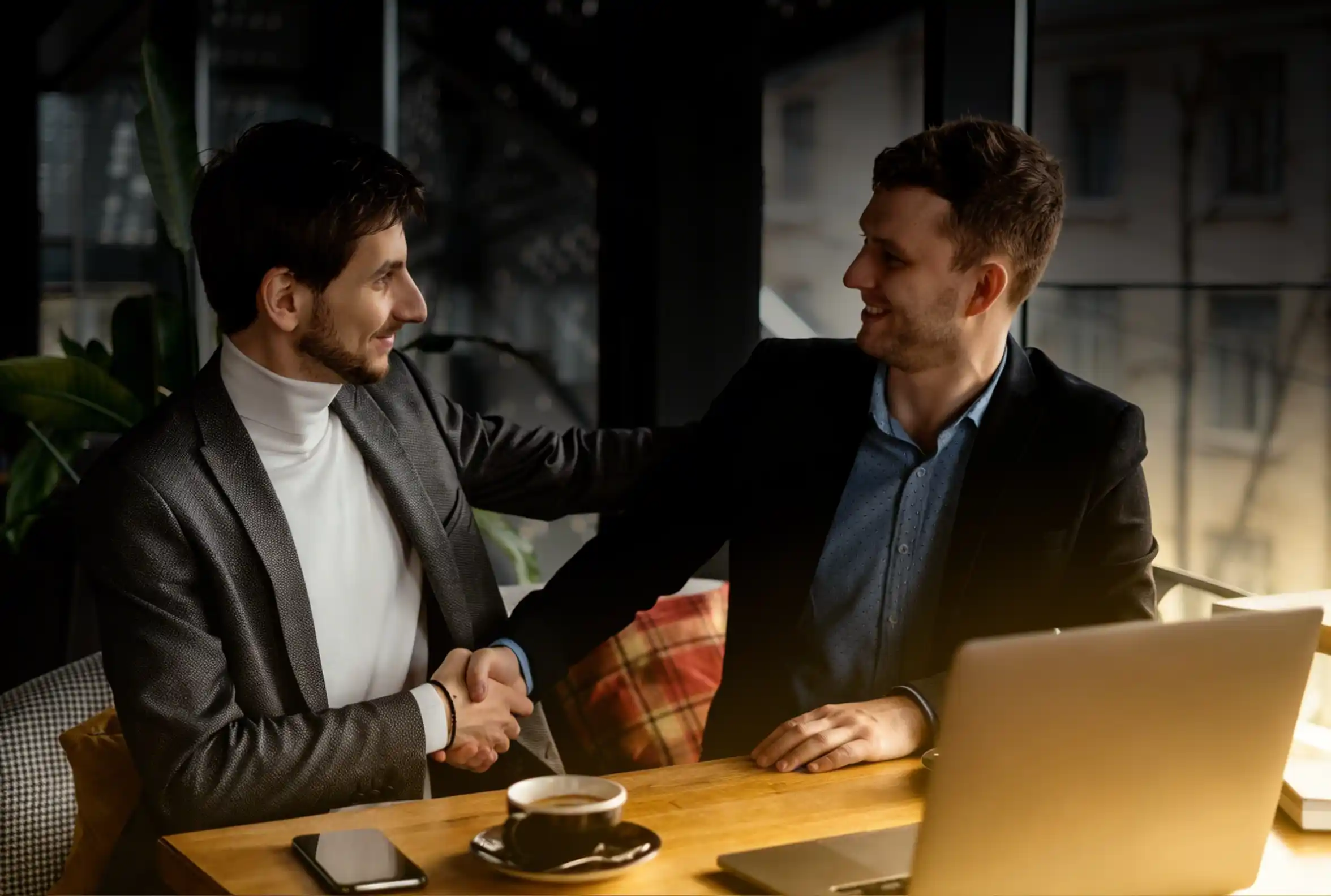 CEO speaking at conference