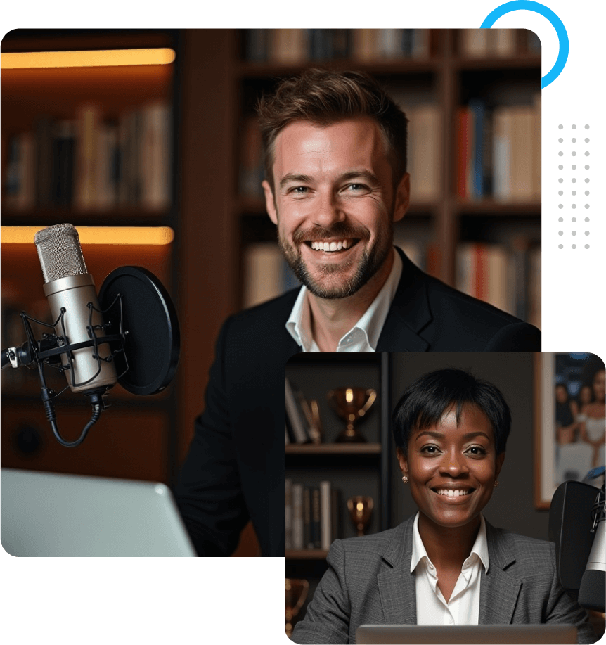 Introducing PodAllies, the team that lives, breathes and specializes in next-level podcasting!