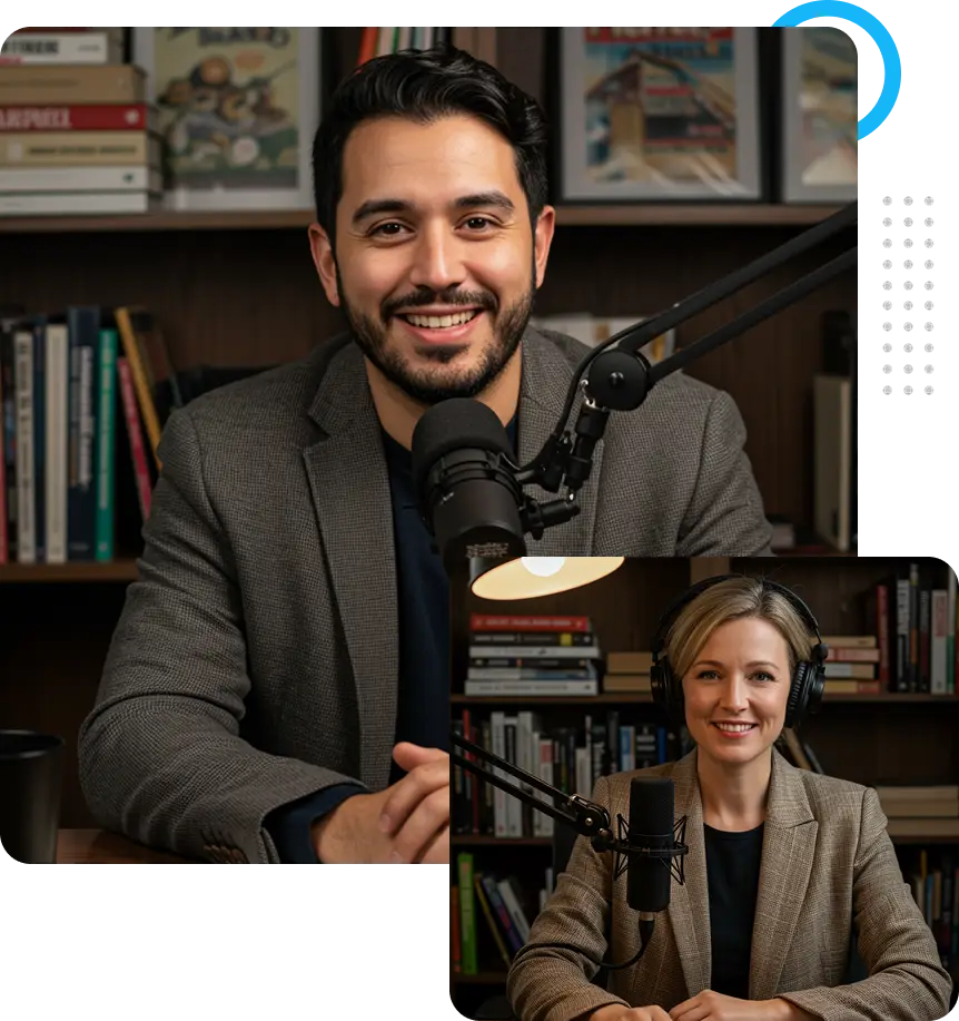 Introducing PodAllies, the team that lives, breathes and specializes in next-level podcasting!