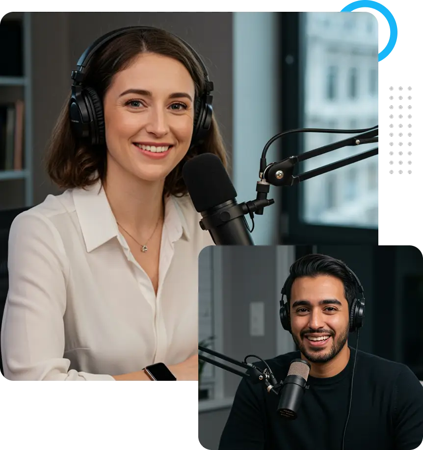 Introducing PodAllies, the team that lives, breathes and specializes in next-level podcasting!