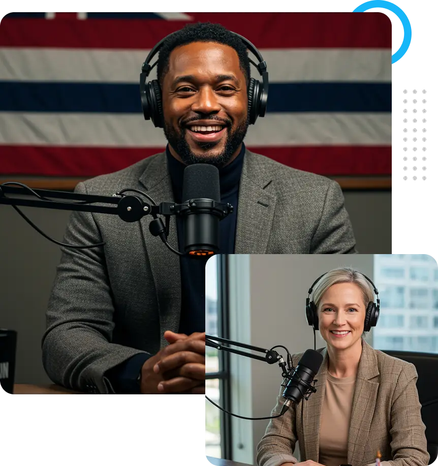 Introducing  PodAllies, the team that lives, breathes and specializes in next-level podcasting!