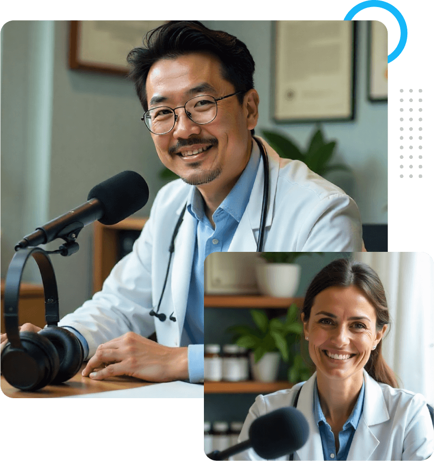 Introducing  PodAllies, the team that lives, breathes and specializes in next-level podcasting!