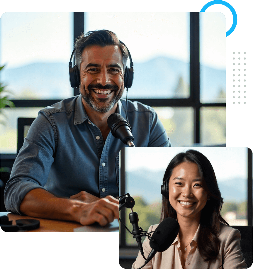 Introducing PodAllies, the team that lives, breathes and specializes in next-level podcasting!