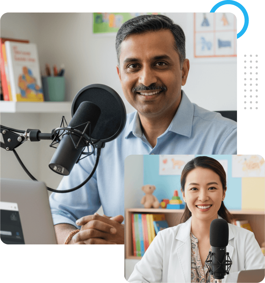 Introducing PodAllies, the team that lives, breathes and specializes in next-level podcasting!