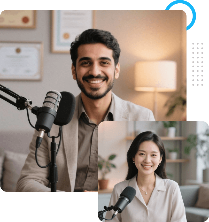 Introducing PodAllies, the team that lives, breathes and specializes in next-level podcasting!